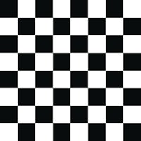 a black and white checkered pattern